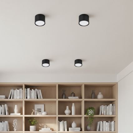 Brilagi - LED Einbaustrahler SMOOTH 1xGX53/15W/230V schwarz