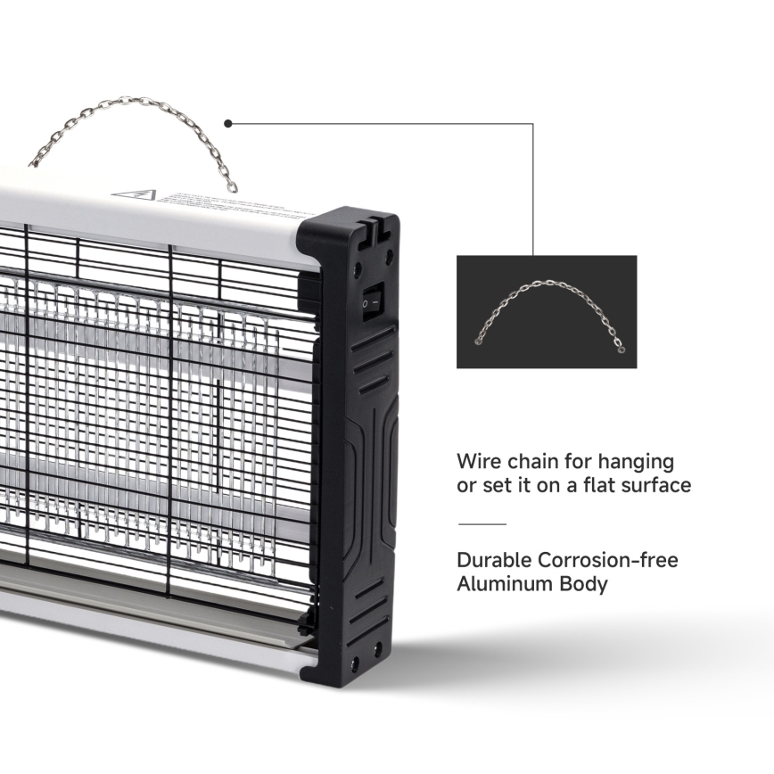 Brilagi - LED Elektrischer Insektenfänger UV 2xLED/4W/230V 50 m²