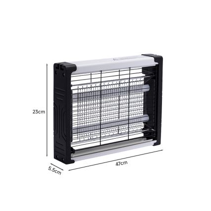 Brilagi - LED Elektrischer Insektenfänger UV 2xLED/4W/230V 50 m²