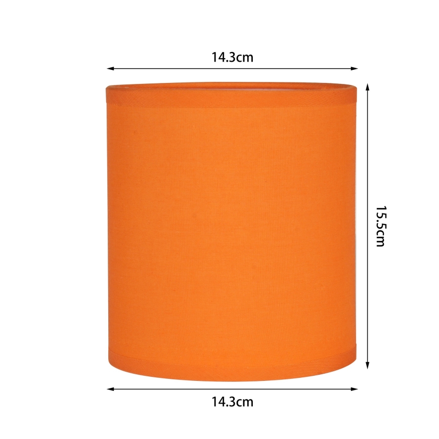 Brilagi - Flexible LED-Wandleuchte NUBILA 1xE27/25W/230V + LED/3W mattchrom/orange