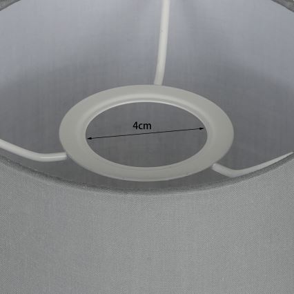 Brilagi - Flexible LED-Wandleuchte NUBILA 1xE27/25W/230V + LED/3W Weiß/Hellgrau