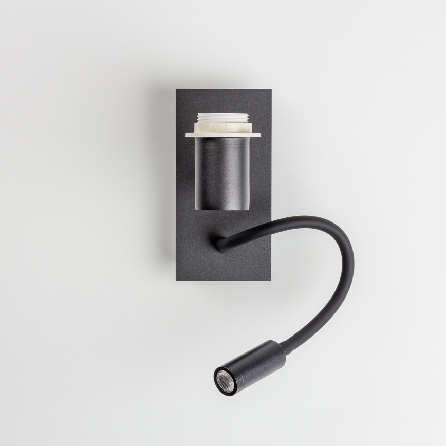 BRILAGI - Flexible LED-Wandleuchte für Kinder BOBO 1xE27/25W/230V + LED/3W schwarz/weiß/Tiermotive