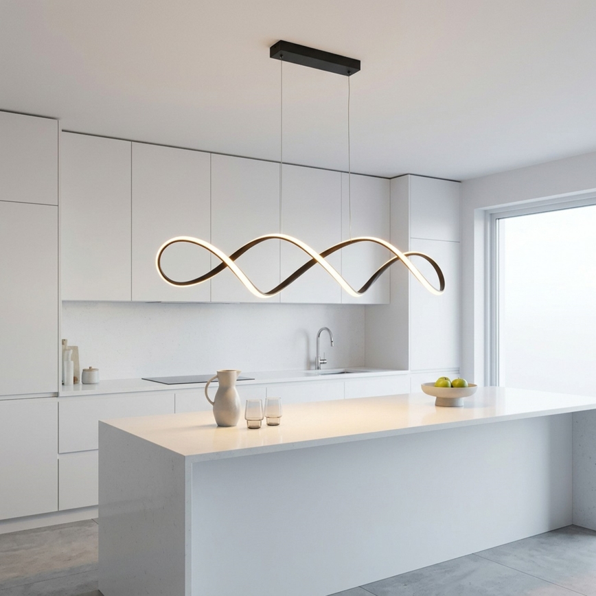 Brilagi - LED-Hängeleuchte am Kabel DNA LED/41W/230V 4100K schwarz