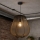 Brilagi - LED Hängeleuchte an Kabel ARVEN 1xE27/8W/230V Ø 37 cm schwarz