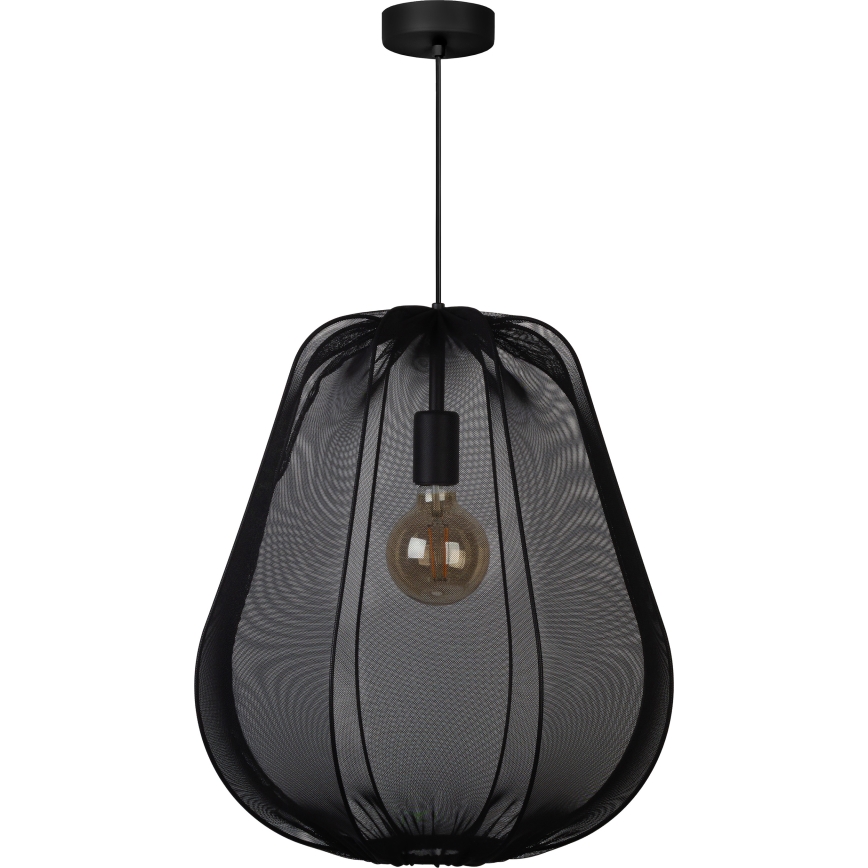 Brilagi - LED Hängeleuchte an Kabel ARVEN 1xE27/8W/230V Ø 37 cm schwarz