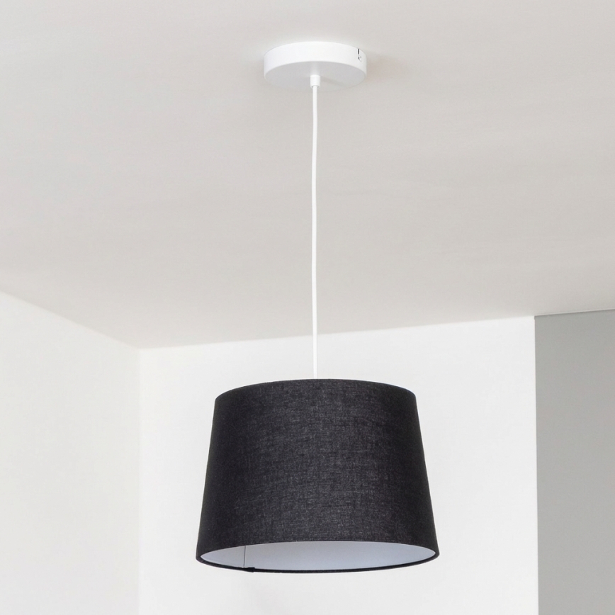 Brilagi - LED-Hängeleuchte an Kabel CERIA 1xE27/40W/230V Ø 30 cm schwarz