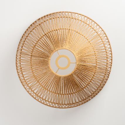 Brilagi - LED-Hängeleuchte an Kabel CERIA BOHO 1x E27/40W/230V Ø 50 cm braun