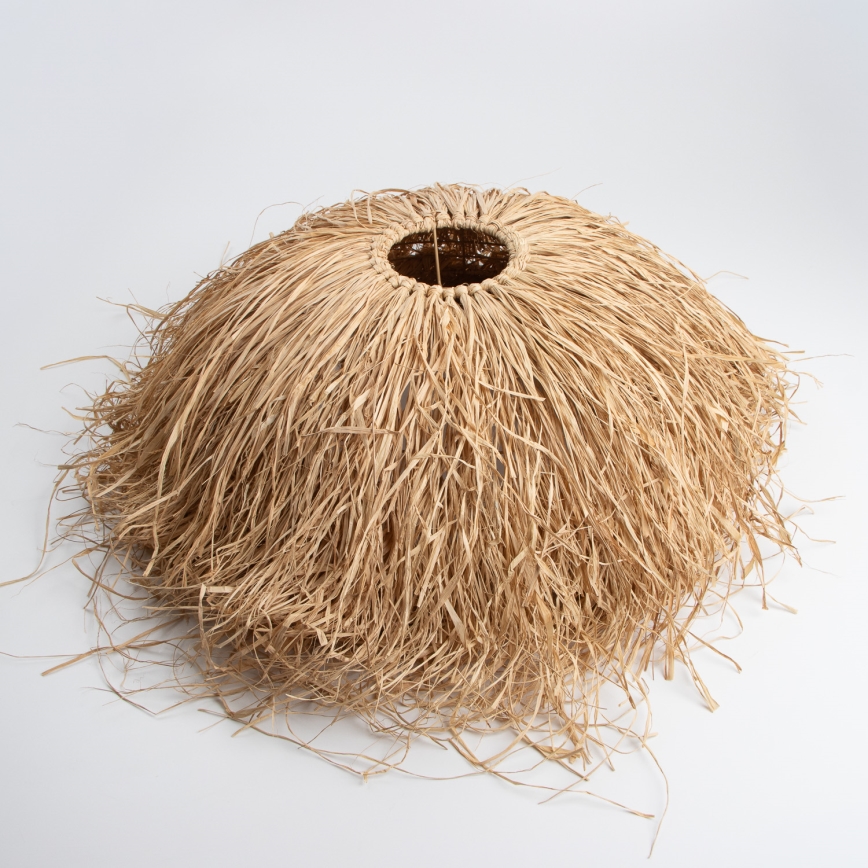 Brilagi - LED-Hängeleuchte an Kabel CERIA BOHO 1x E27/40W/230V Ø 60 cm Raffia