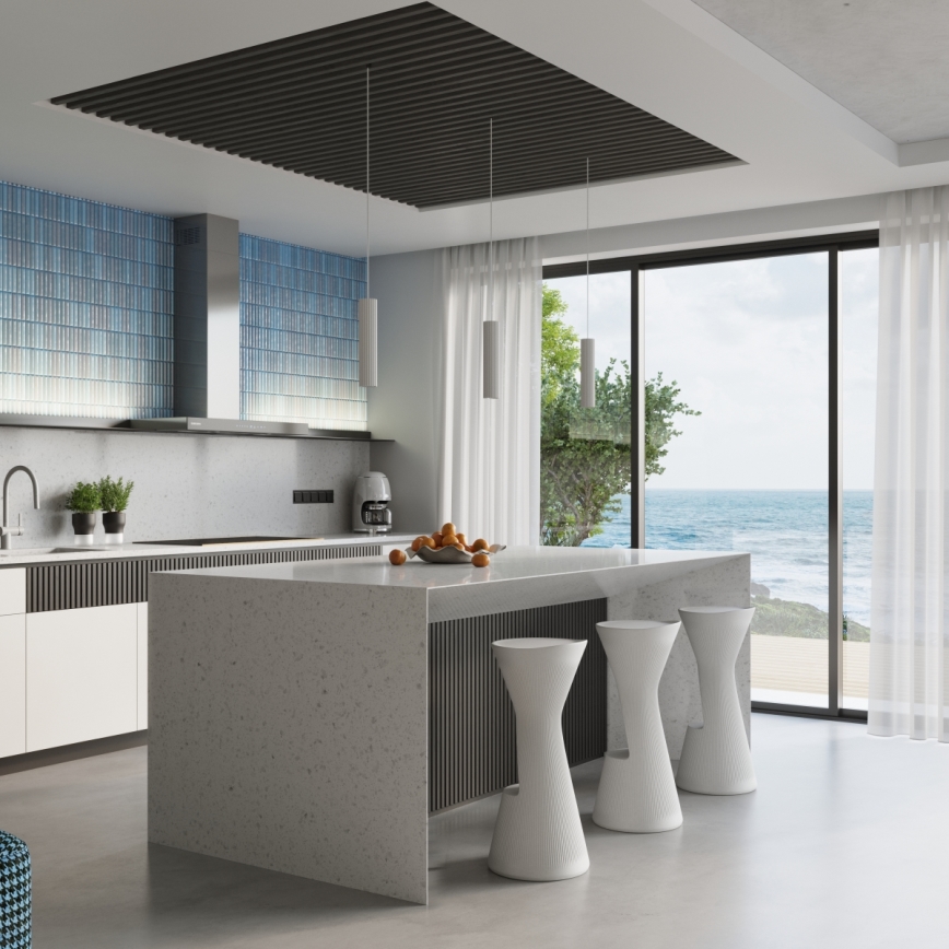 Brilagi - LED-Hängeleuchte an Kabel CRESTO 1xGU10/10W/230V weiß