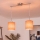 Brilagi - LED-Hängeleuchte an Kabel NUBILA 2xE27/60W/230V orange