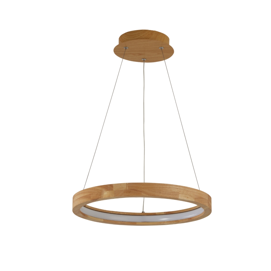 Brilagi - LED-Hängeleuchte an Kabel UMEA WOOD LED/30W/230V Ø 40 cm Holz