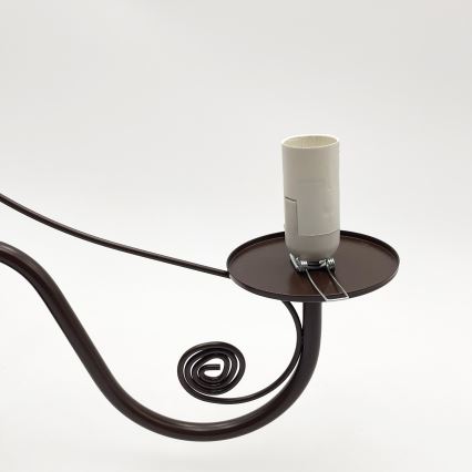 Brilagi - LED Hängeleuchte an Kette COTTAGE 3xE14/40W/230V braun