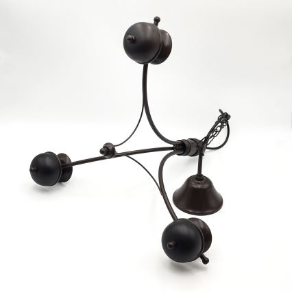 Brilagi - LED Hängeleuchte an Kette COTTAGE 3xG9/40W/230V Eiche/weiß