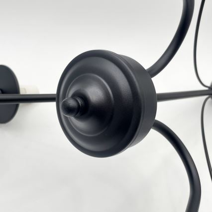 Brilagi - LED Hängeleuchte an Kette COTTAGE 3xG9/40W/230V schwarz/weiß