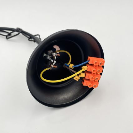 Brilagi - LED Hängeleuchte an Kette COTTAGE 3xG9/40W/230V schwarz/weiß