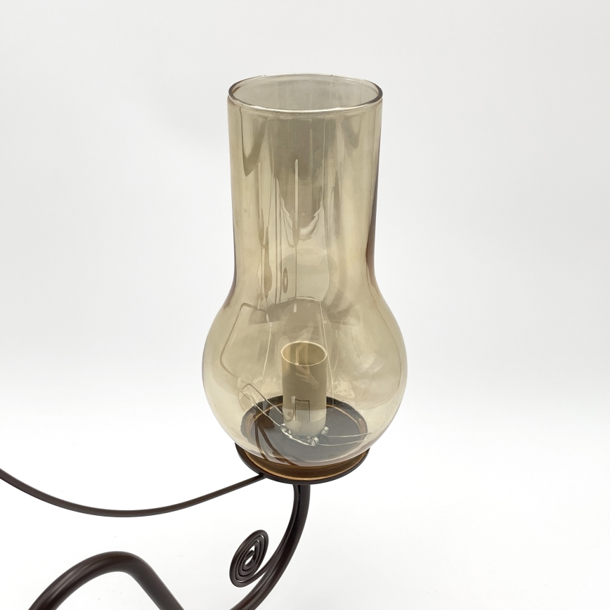 Brilagi - LED Hängeleuchte an Kette COTTAGE 5xE14/40W/230V braun