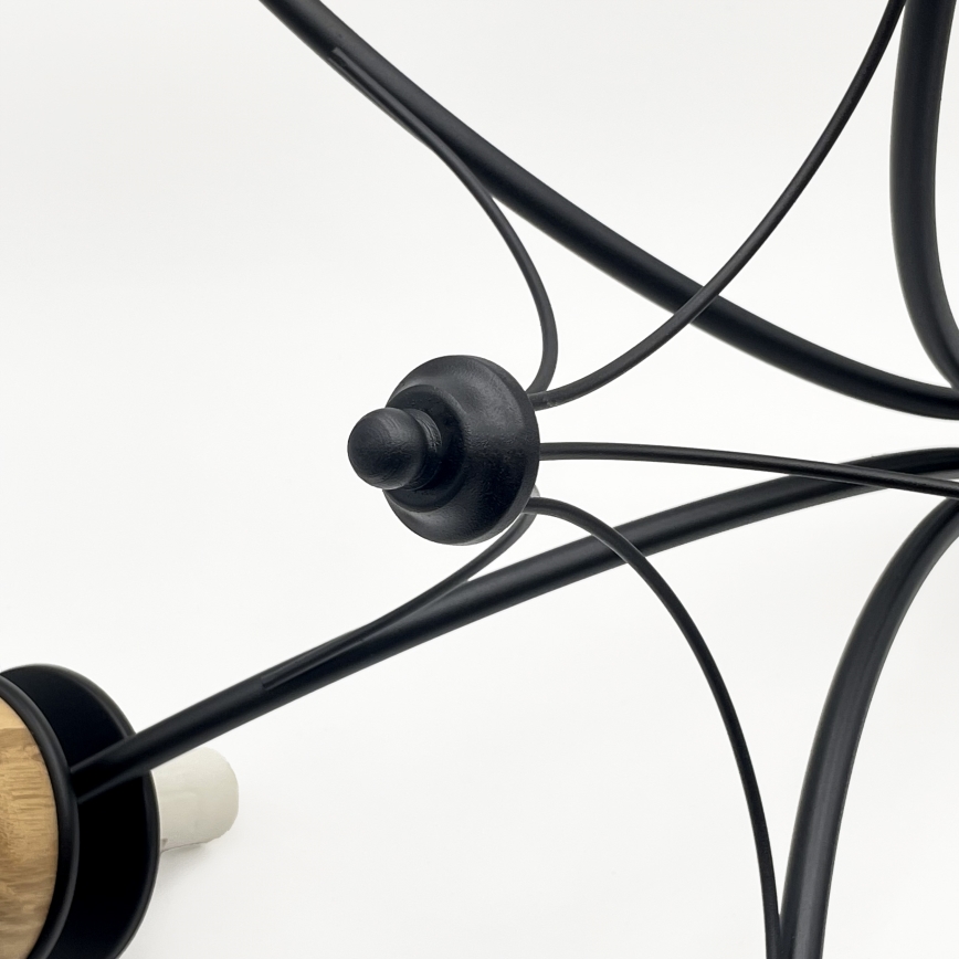 Brilagi - LED Hängeleuchte an Kette COTTAGE 5xE14/40W/230V Buche/braun