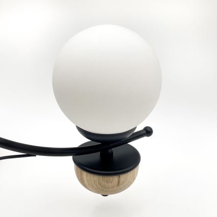 Brilagi - LED Hängeleuchte an Kette COTTAGE 5xG9/40W/230V Buche/weiß