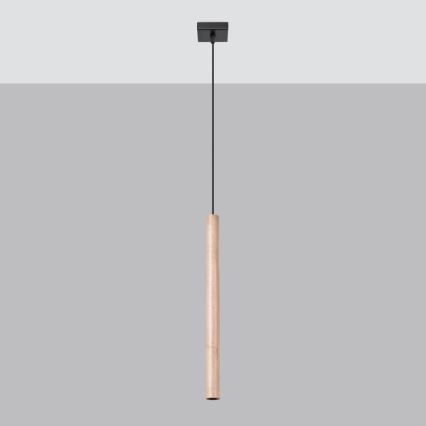 Brilagi - LED-Hängeleuchte an Schnur DRIFA 1xG9/4W/230V Holz