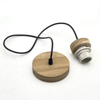 Brilagi - LED Hängeleuchte ANTHONY 1xE27/60W/230V Eiche/beige