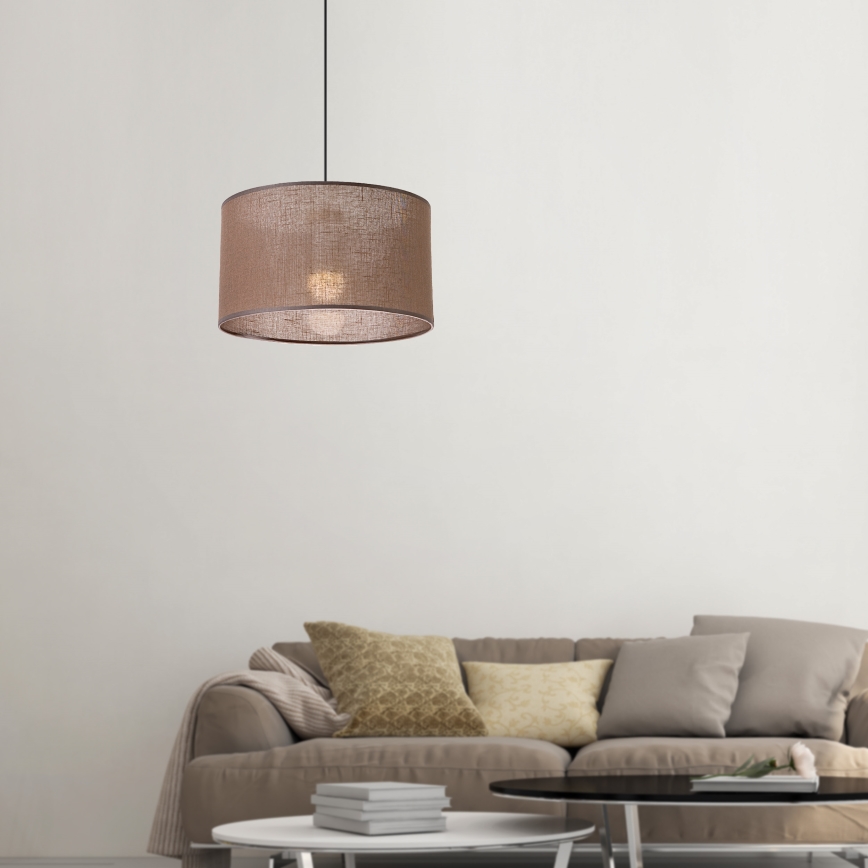 Brilagi - LED Hängeleuchte ANTHONY 1xE27/60W/230V Eiche/braun