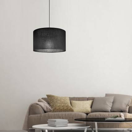 Brilagi - LED Hängeleuchte ANTHONY 1xE27/60W/230V Eiche/schwarz