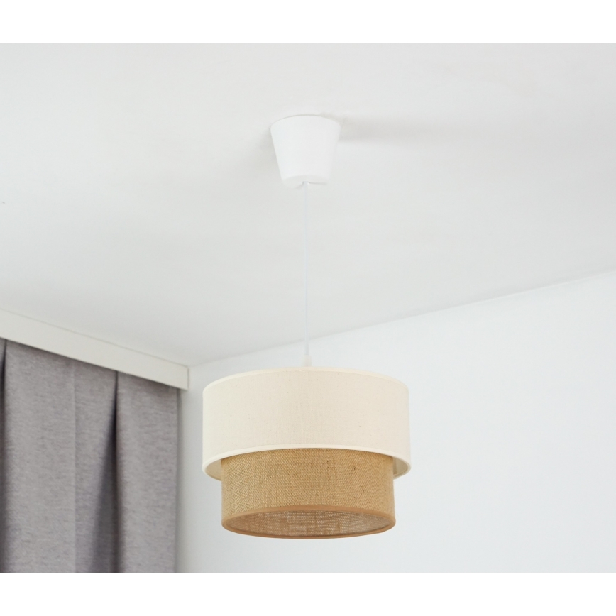 Brilagi - LED-Hängeleuchte BOHO STYLE 1xE27/15W/230V d 25 cm