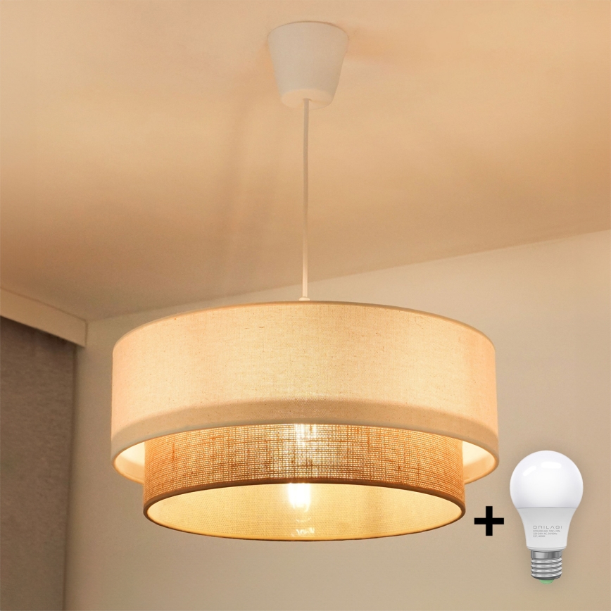 Brilagi - LED-Hängeleuchte BOHO STYLE 1xE27/15W/230V d 40 cm