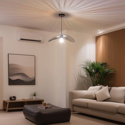 Brilagi - LED-Hängeleuchte CERIA WIRE, 1xE27/40W/230V, 40x56 cm, schwarz