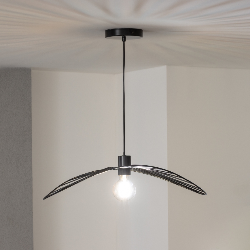 Brilagi - LED-Hängeleuchte CERIA WIRE, 1xE27/40W/230V, 40x56 cm, schwarz