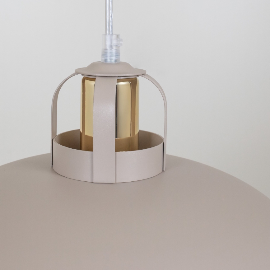 Brilagi - LED Hängeleuchte FLAMENGO 1xE27/60W/230V beige