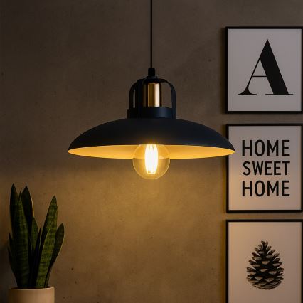 Brilagi - LED Hängeleuchte FLAMENGO 1xE27/60W/230V blau