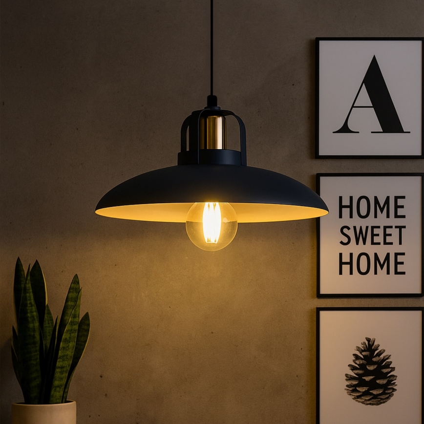 Brilagi - LED Hängeleuchte FLAMENGO 1xE27/60W/230V blau