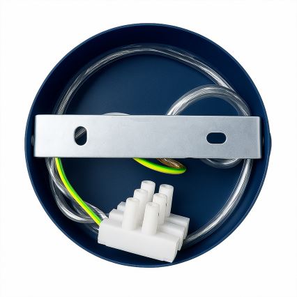 Brilagi - LED Hängeleuchte FLAMENGO 1xE27/60W/230V blau