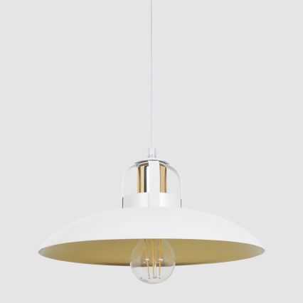 Brilagi - LED Hängeleuchte FLAMENGO 1xE27/60W/230V weiß