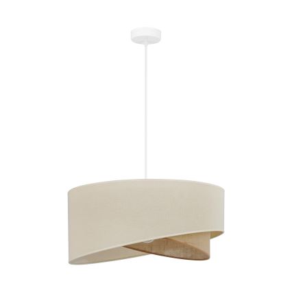 Brilagi - LED-Hängeleuchte LYRA 1xE27/15W/230V cremefarben/beige