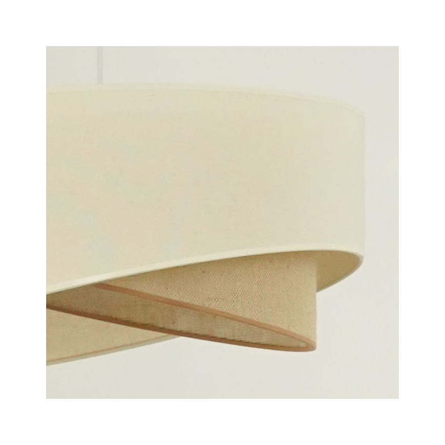 Brilagi - LED-Hängeleuchte LYRA 1xE27/15W/230V cremefarben/beige