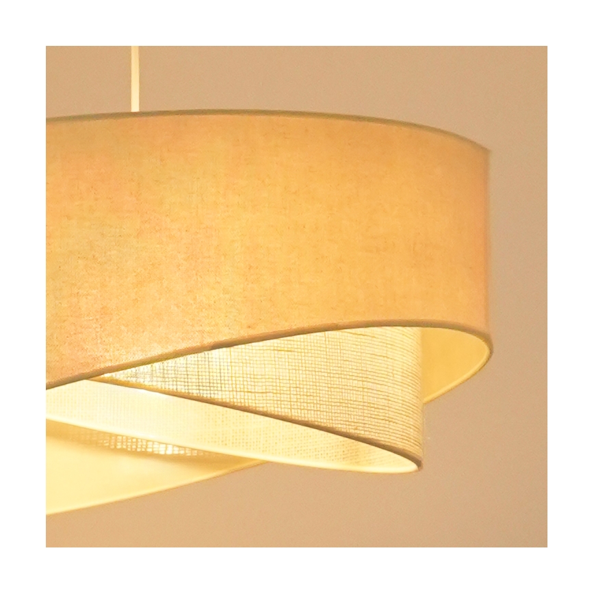 Brilagi - LED-Hängeleuchte LYRA 1xE27/15W/230V cremefarben