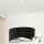 Brilagi - LED-Hängeleuchte LYRA 1xE27/15W/230V schwarz/weiß