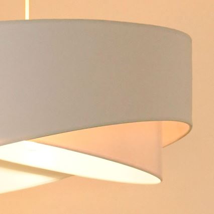 Brilagi - LED-Hängeleuchte LYRA 1xE27/15W/230V weiß