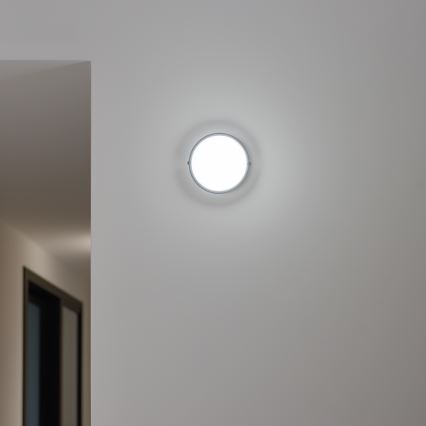 Brilagi - LED Industrie-Deckenleuchte SIMA LED/12W/230V IP65 schwarz