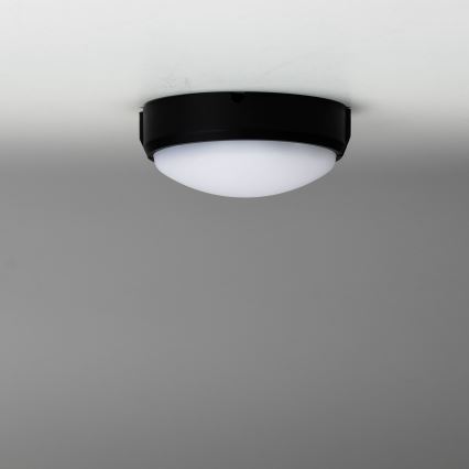 Brilagi - LED Industrie-Deckenleuchte SIMA LED/12W/230V IP65 schwarz
