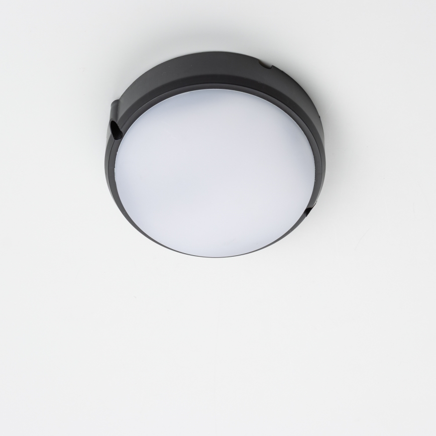 Brilagi - LED Industrie-Deckenleuchte SIMA LED/12W/230V IP65 schwarz