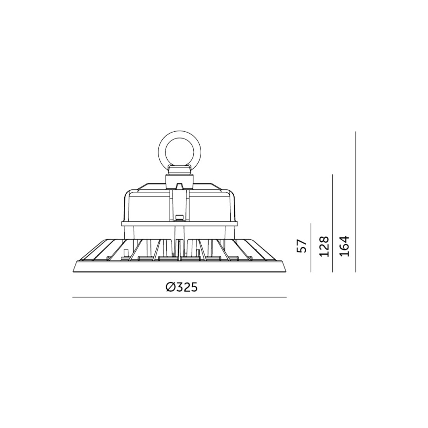 Brilagi - LED-Industrie-Deckenleuchte TITAN PRO LED/200W/230V 4000K IP65