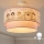 Brilagi - LED Kinder-Aufputz-Deckenleuchte BOBO 1xE27/60W/230V Ø 40 cm rosa/Feen