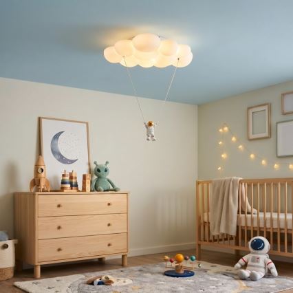 Brilagi - LED-Kinder-Deckenleuchte ASTRO LED/77W/230V weiß