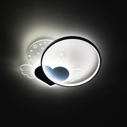 Brilagi - LED Kinder-Deckenleuchte LOVE LED/48W/230V 3000/4500/6000K blau