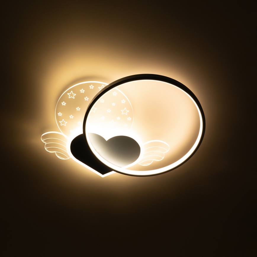 Brilagi - LED Kinder-Deckenleuchte LOVE LED/48W/230V 3000/4500/6000K blau