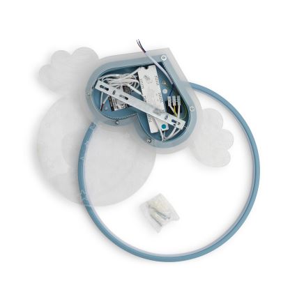 Brilagi - LED Kinder-Deckenleuchte LOVE LED/48W/230V 3000/4500/6000K blau