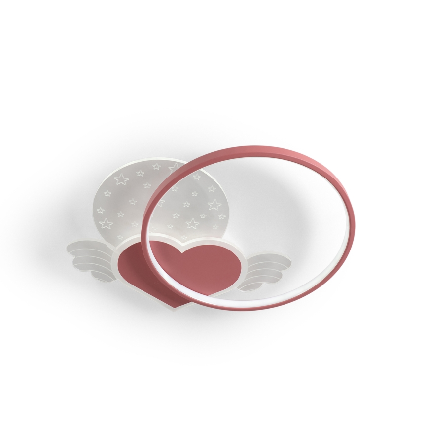 Brilagi - LED Kinder-Deckenleuchte LOVE LED/48W/230V 3000/4500/6000K rosa